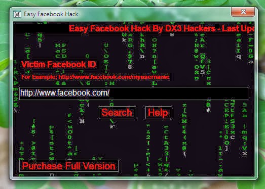 free facebook password hacking software